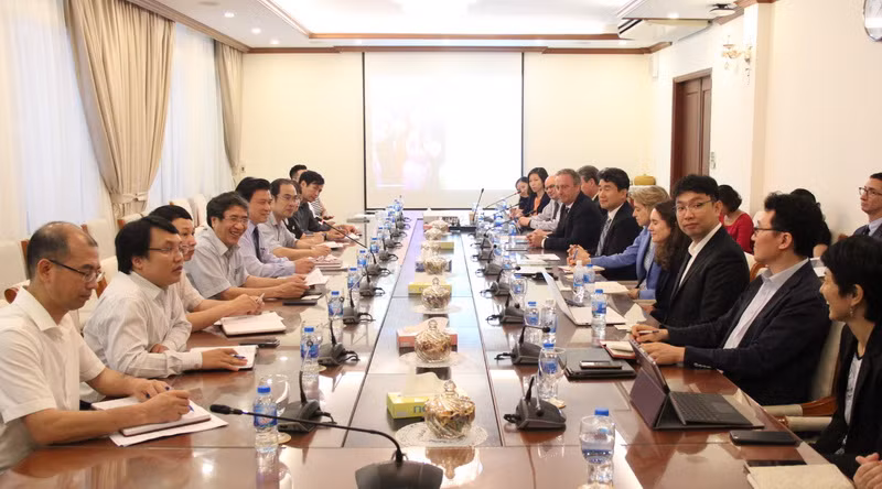 Toàn cảnh buổi làm việc