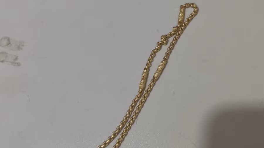 Sợi dây do Vũ và Hổ cướp được (ảnh: SĐ). Sợi dây do Vũ và Hổ cướp được (ảnh: SĐ).