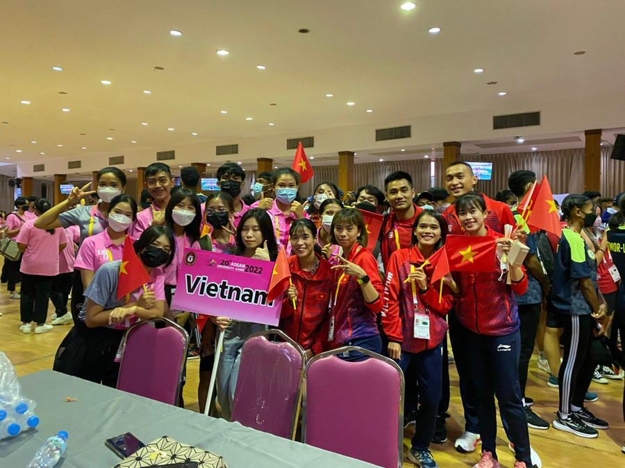 Điền kinh là môn chủ lực của Đoàn Việt Nam tại Đại hội thể thao sinh viên Đông Nam Á.
