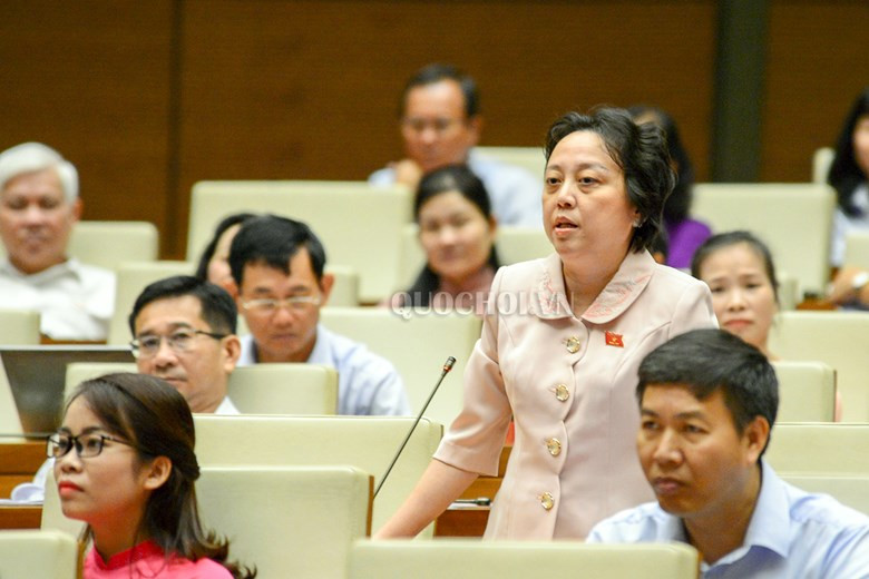 Đại biểu Phạm Khánh Phong Lan: "Ở đây không phải là vấn đề định hướng cho tòa" Đại biểu Phạm Khánh Phong Lan: "Ở đây không phải là vấn đề định hướng cho tòa"