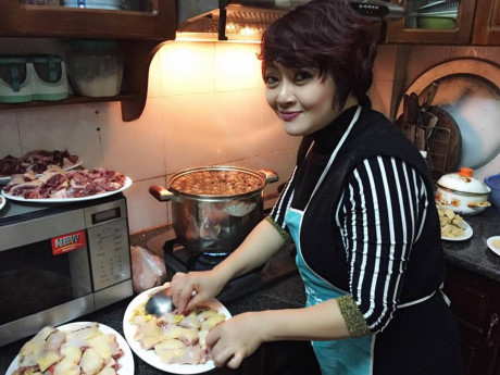 Nghe si Tra My lan dau tien bat mi so thich tu hoi... con gai - Anh 5