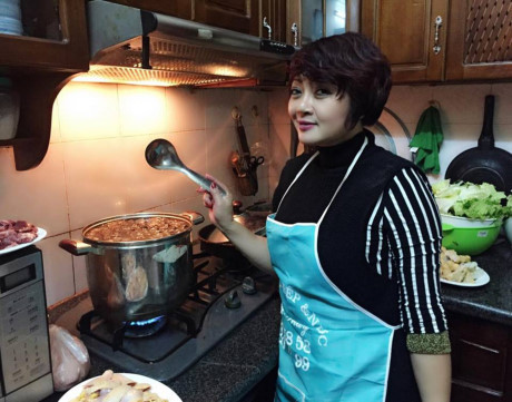 Nghe si Tra My lan dau tien bat mi so thich tu hoi... con gai - Anh 4