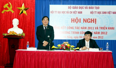 Tại Hội nghị các đại biểu đã đóng góp nhiều ý kiến xây dựng để thời gian tới Hội thể thao ĐH&CN, Hội thể thao HS VN phát triển mạnh hơn nữa. Ảnh: T. Toàn Tại Hội nghị các đại biểu đã đóng góp nhiều ý kiến xây dựng để thời gian tới Hội thể thao ĐH&CN, Hội thể thao HS VN phát triển mạnh hơn nữa. Ảnh: T. Toàn