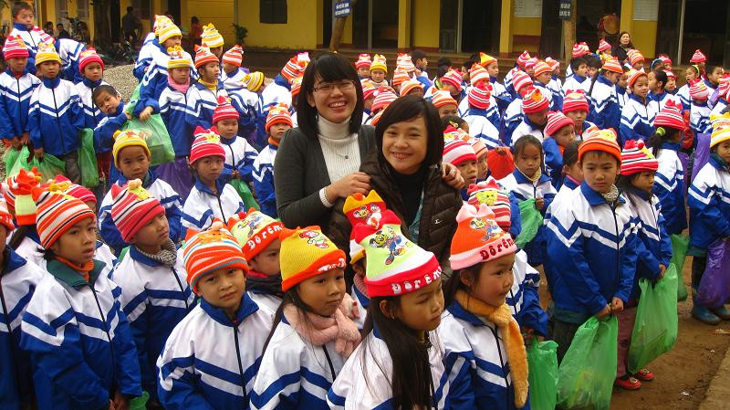"Vui Xuân Hòa Bình" ảnh 7 Niềm vui tỏa sáng sân trường