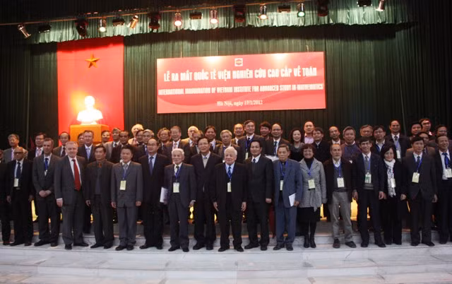 Viện nghiên cứu cao cấp về Toán ra mắt quốc tế