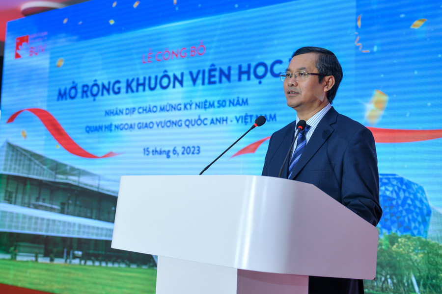 Thứ trưởng Nguyễn Văn Phúc phát biểu tại sự kiện.