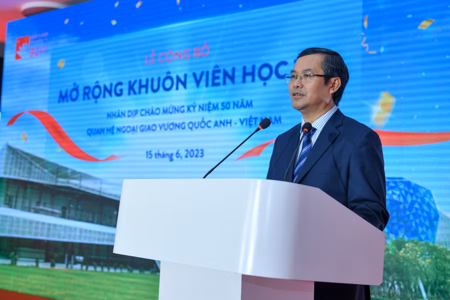 Thứ trưởng Nguyễn Văn Phúc phát biểu tại sự kiện.