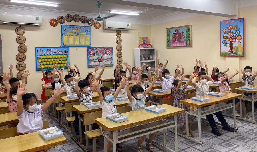 Mỗi ngày đến trường của các em thực sự là một ngày vui