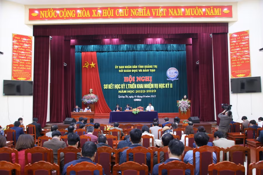 Trong học kỳ 1, Sở GD&amp;ĐT đã chỉ đạo các đơn vị, trường học hoàn thành nhiệm vụ. (Ảnh Đ. Đức).