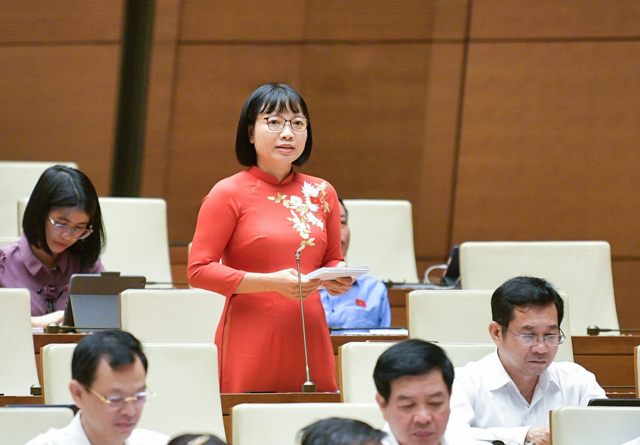 Đại biểu Nguyễn Thị Việt Nga (Đoàn ĐBQH tỉnh Hải Dương). Đại biểu Nguyễn Thị Việt Nga (Đoàn ĐBQH tỉnh Hải Dương).