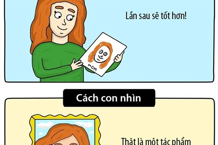 Cách suy nghĩ đối lập giữa trẻ con và người lớn khiến bạn bật cười