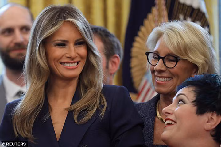 Vợ ông Trump lần đầu đón sinh nhật tại Nhà Trắng