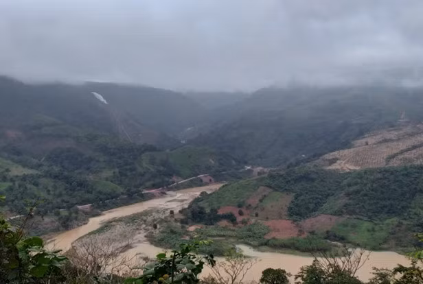 Hạ lưu Nhà máy Thủy điện Quảng Trị. Hạ lưu Nhà máy Thủy điện Quảng Trị.