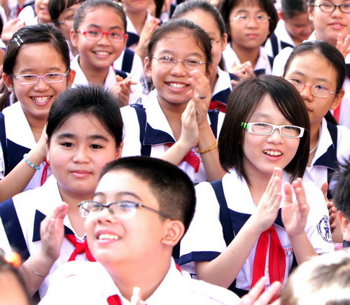 Thế hệ tương lai (ảnh: Đào Ngọc Thạch)