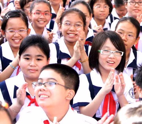 Thế hệ tương lai (ảnh: Đào Ngọc Thạch)