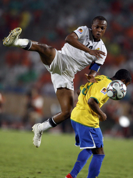 3. Anre Ayew (Ghana): Là con trai của huyền thoại bóng đá Abedi Pele. Năm ngoái anh trở thành nhà vô địch thế giới với các đội U20 ở Ghana. Ayew đã trở thành một phần thành công của Ghana với tỷ lệ đường chuyền thành công là 85%. 