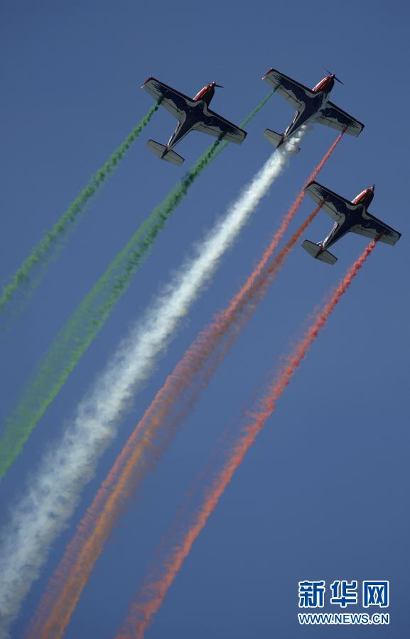 Italian Patrol team perform