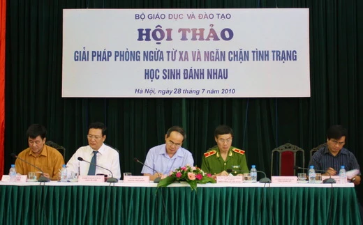 Chung tay ngăn chặn hiện tượng học sinh đánh nhau