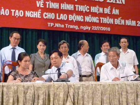 Mỗi tỉnh phải có ít nhất 1 hợp đồng đào tạo theo nhu cầu