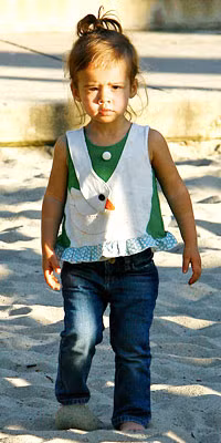 Honor Warren, daughter of Jessica Alba