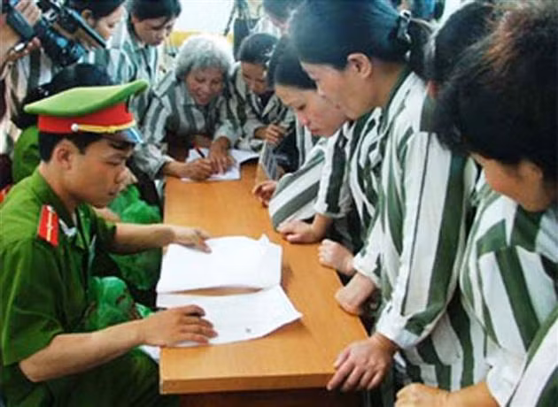 Phạm nhân sẽ được học pháp luật trước khi hòa nhập cộng đồng