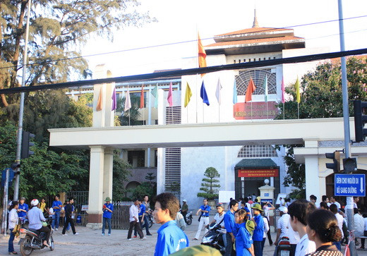 Điểm thi tại trường Đại học KHTN- ĐHQGHN. Ảnh, gdtd.vn