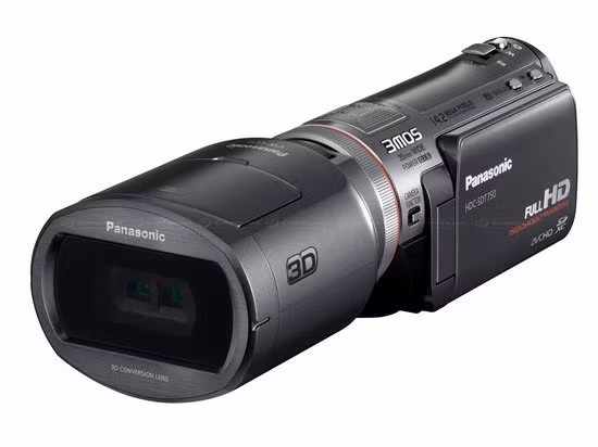 Máy quay phim sử dụng ống kính 3D của Panasonic