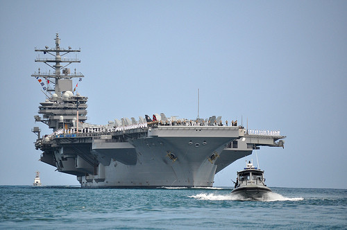 Nimitz-class aircraft carrier USS Ronald Reagan (CVN 76)