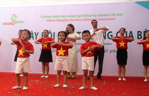 “Ngày hội dến trường của bé” tại trường mầm non song ngữ Eduplay Garden