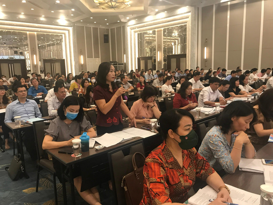 Bà Nguyễn Thị Hà, Phó trưởng Phòng GDMN, Sở GD&ĐT Hà Nội đề xuất. Bà Nguyễn Thị Hà, Phó trưởng Phòng GDMN, Sở GD&ĐT Hà Nội đề xuất.