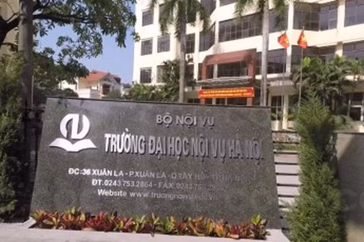 Trường Đại học Nội vụ Hà Nội thông báo tuyển sinh ĐH hệ chính quy năm 2019
