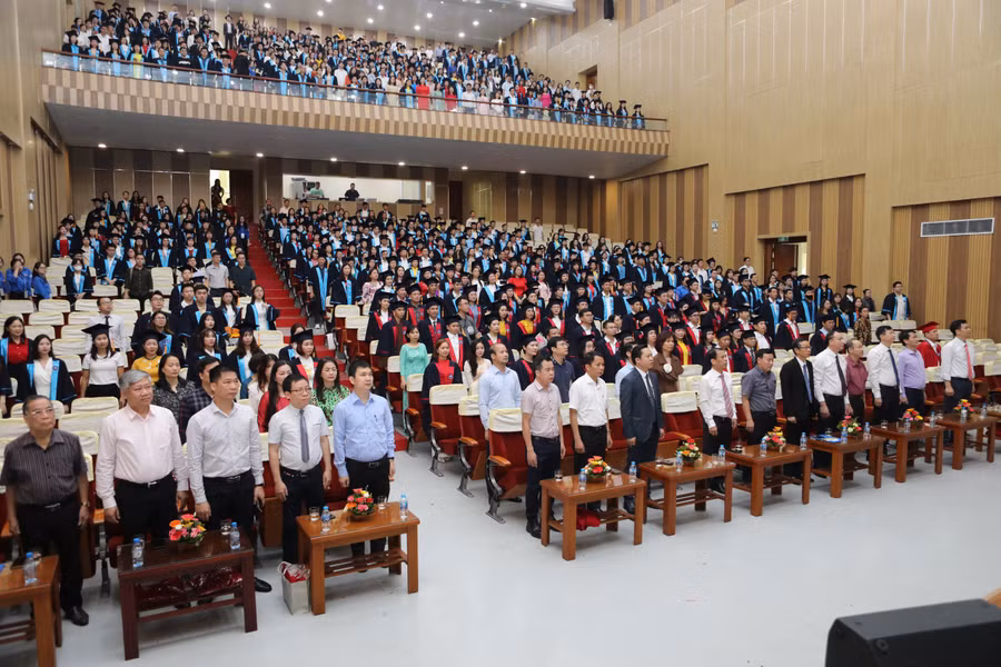 Toàn cảnh buổi lễ.