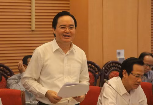 Bộ trưởng Bộ GD&ĐT Phùng Xuân Nhạ