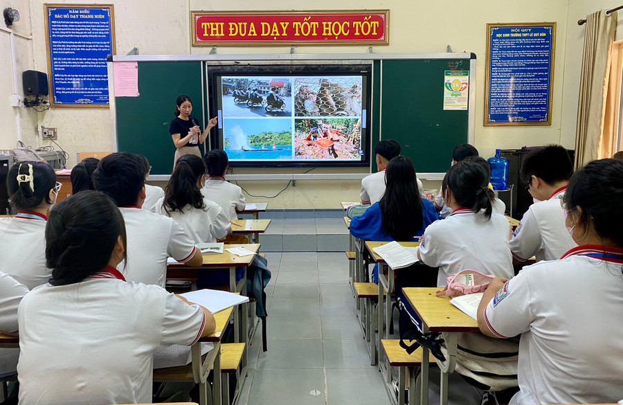 Ở nơi mà tình yêu nghề và trách nhiệm với học sinh tạo sự đổi thay chất lượng. 