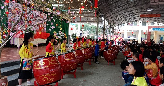 Màn trống hội đặc sức khai mạc chương trình "Xuân yêu thương- Tết hạnh phúc" Màn trống hội đặc sức khai mạc chương trình "Xuân yêu thương- Tết hạnh phúc"