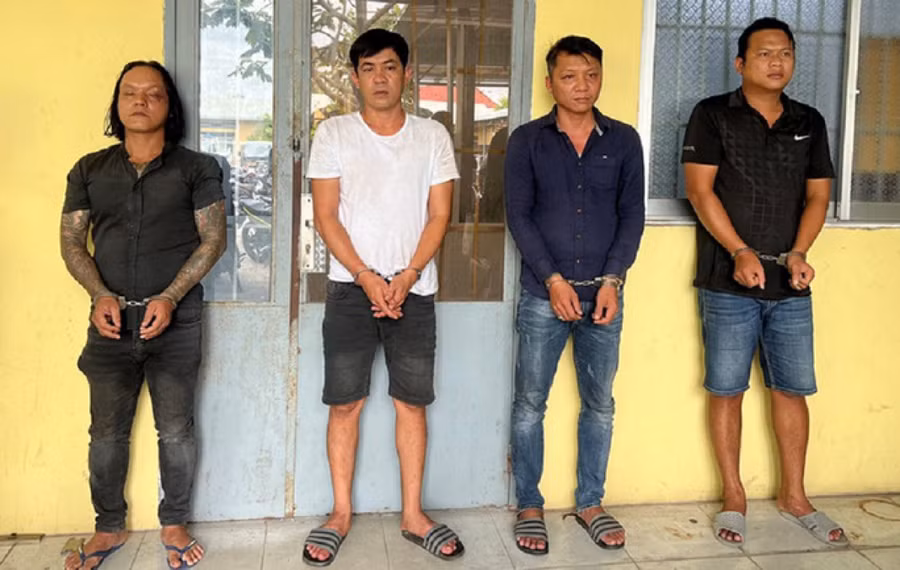 Các đối tượng có liên quan đến vụ án.