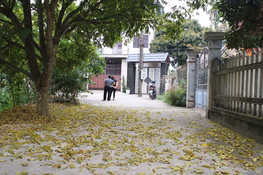 Khu vực xảy ra vụ án mạng.