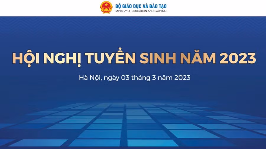Ngày 3/3 diễn ra Hội nghị tuyển sinh đại học, cao đẳng năm 2023