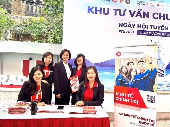 Trường ĐH Ngoại thương mở mới ngành Kinh tế chính trị quốc tế.