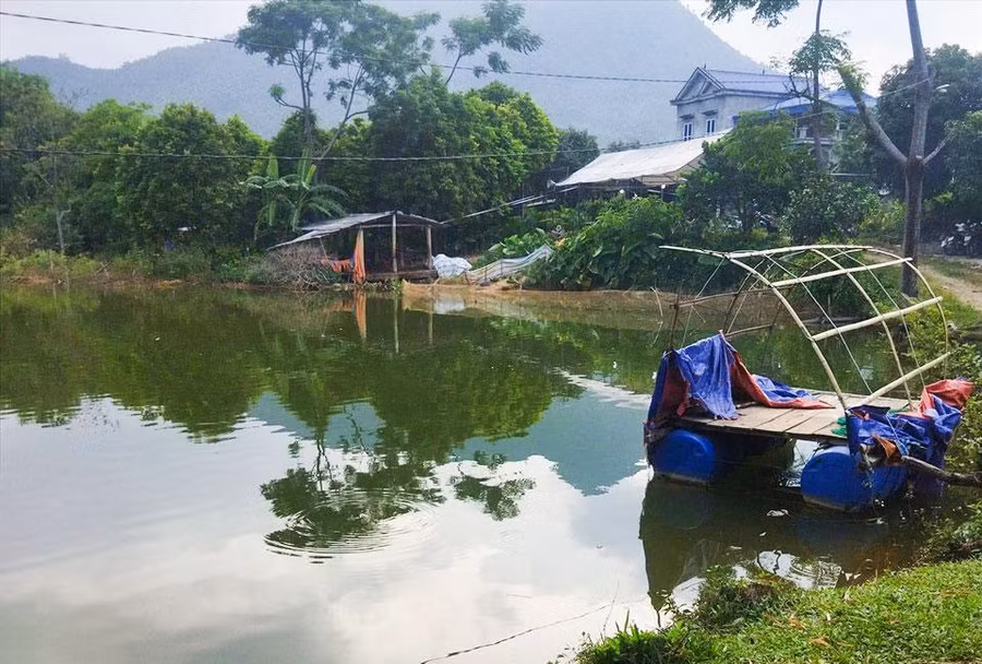 Khu vực xảy ra vụ đuối nước.