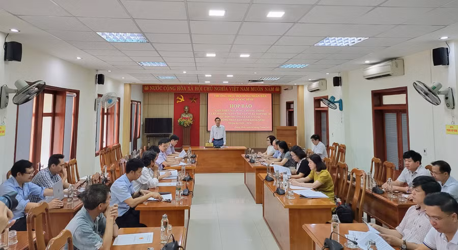 Quảng Bình tổ chức họp báo giới thiệu nội dung, chương trình kỳ họp thứ 10 HĐND tỉnh.