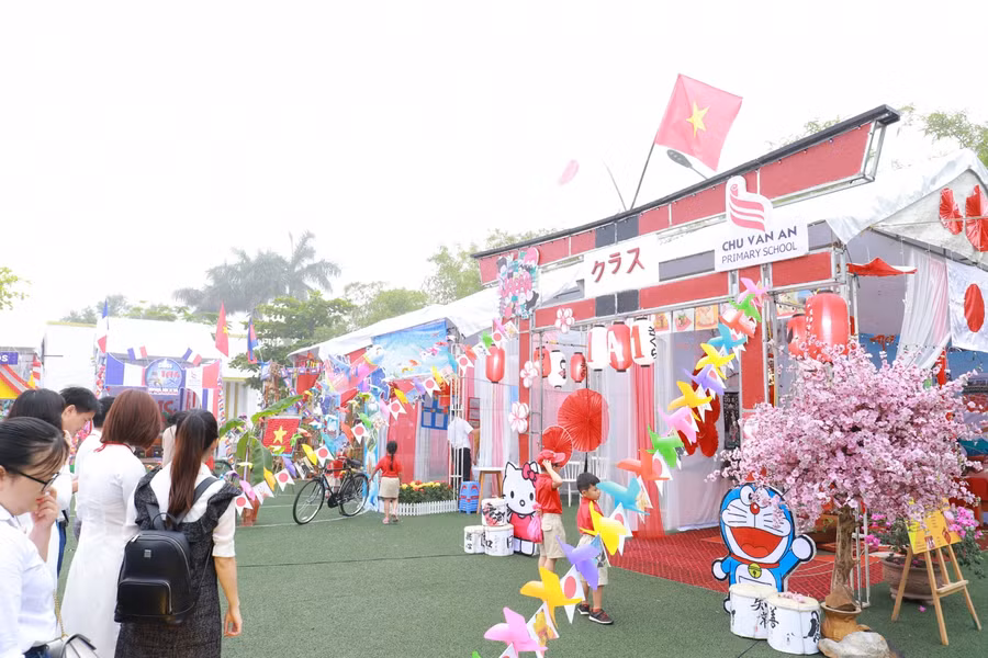 Mỗi gian trại sẽ thể hiện không gian văn hóa và các hoạt động văn hóa đặc trưng của một quốc gia