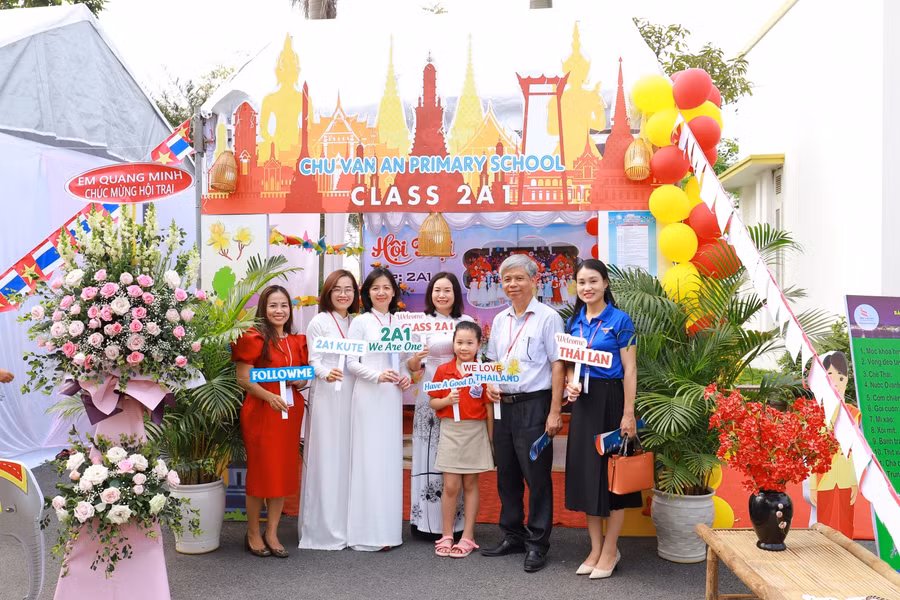 Hội trại với chủ đề “Sáng tạo và hội nhập” được tổ chức trong hai ngày 29-30/3.