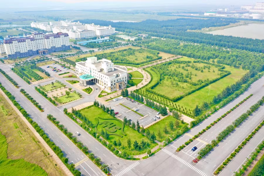 Toàn cảnh Công ty TNHH Gang thép Hưng Nghiệp Formosa Hà Tĩnh