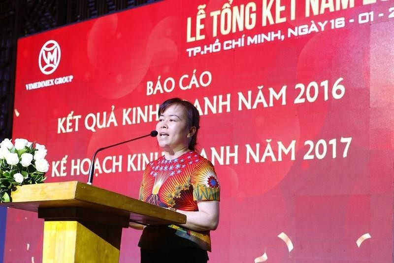 Chủ tịch Công ty dược phẩm Vimedimex Nguyễn Thị Loan.