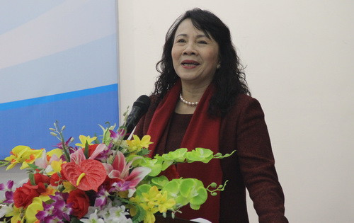 Thứ trưởng Nguyễn Thị Nghĩa phát biểu tại hội thảo Thứ trưởng Nguyễn Thị Nghĩa phát biểu tại hội thảo
