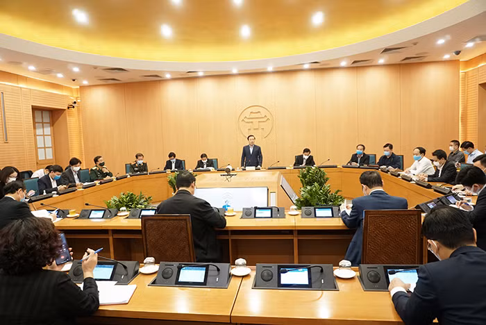 Toàn cảnh cuộc họp chiều ngày 3/2.