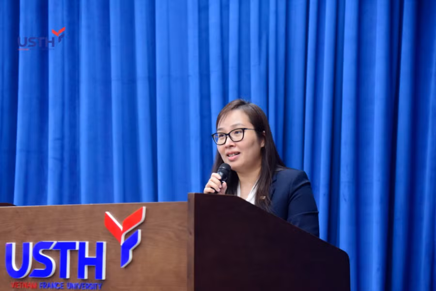 TS Nguyễn Thanh Hiền - Phó Trưởng phòng Quản lý đào tạo, Trường ĐH Khoa học và Công nghệ Hà Nội.