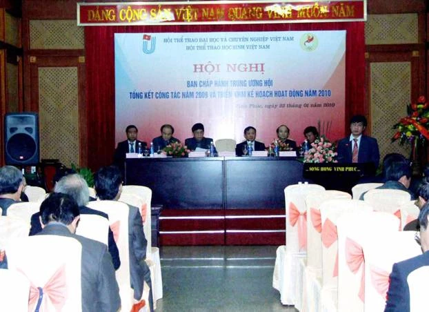 Một năm khởi sắc của thể thao học đường