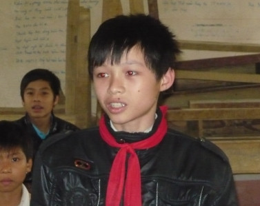 "Thưa cô, lớp 7A của chúng em có 22 bạn, 6 bạn ở nội trú, không có bạn nào phải nghỉ học do thiếu đói".